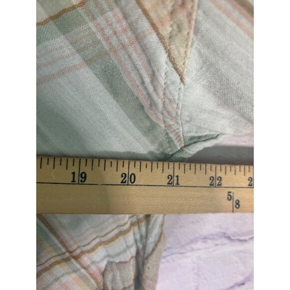 Free People Nordic Day Plaid Tie-Hem Shirt - Picture 7 of 10